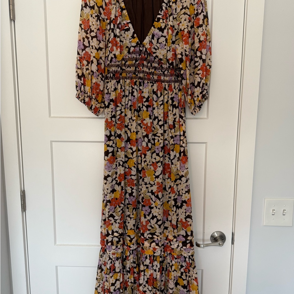 Free People Inspired Floral Maxi Dress Worn Once!